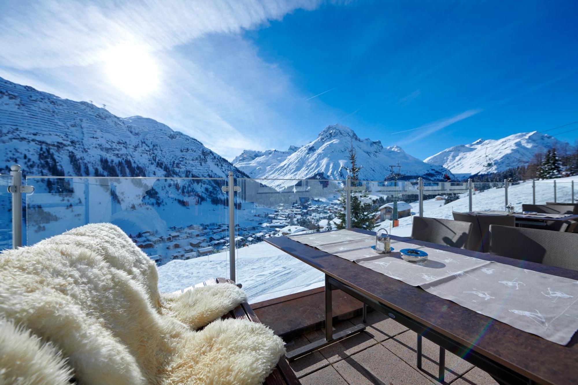 Hotel Restaurant Formarin Oberlech Exteriér fotografie