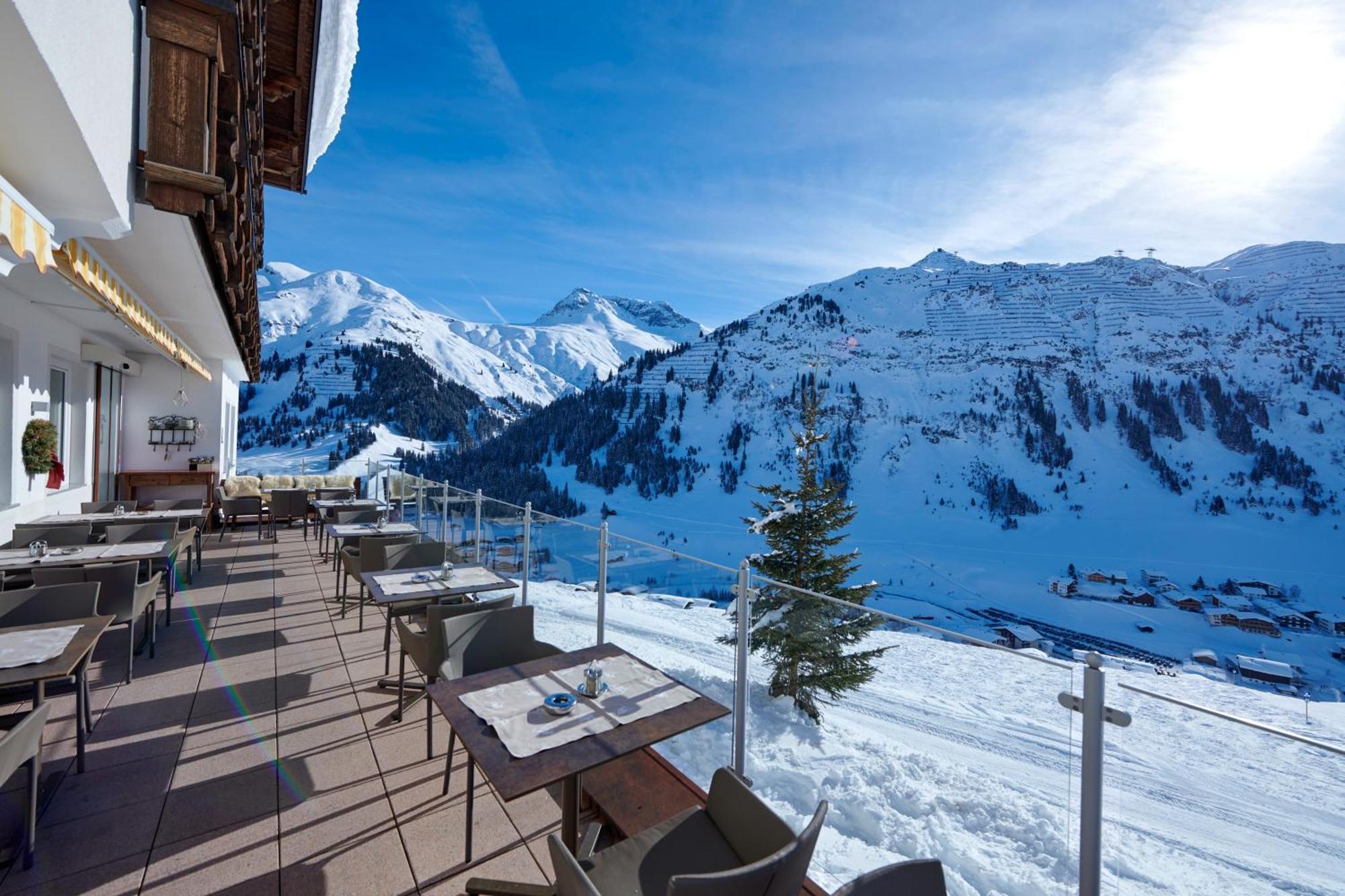 Hotel Restaurant Formarin Oberlech Exteriér fotografie