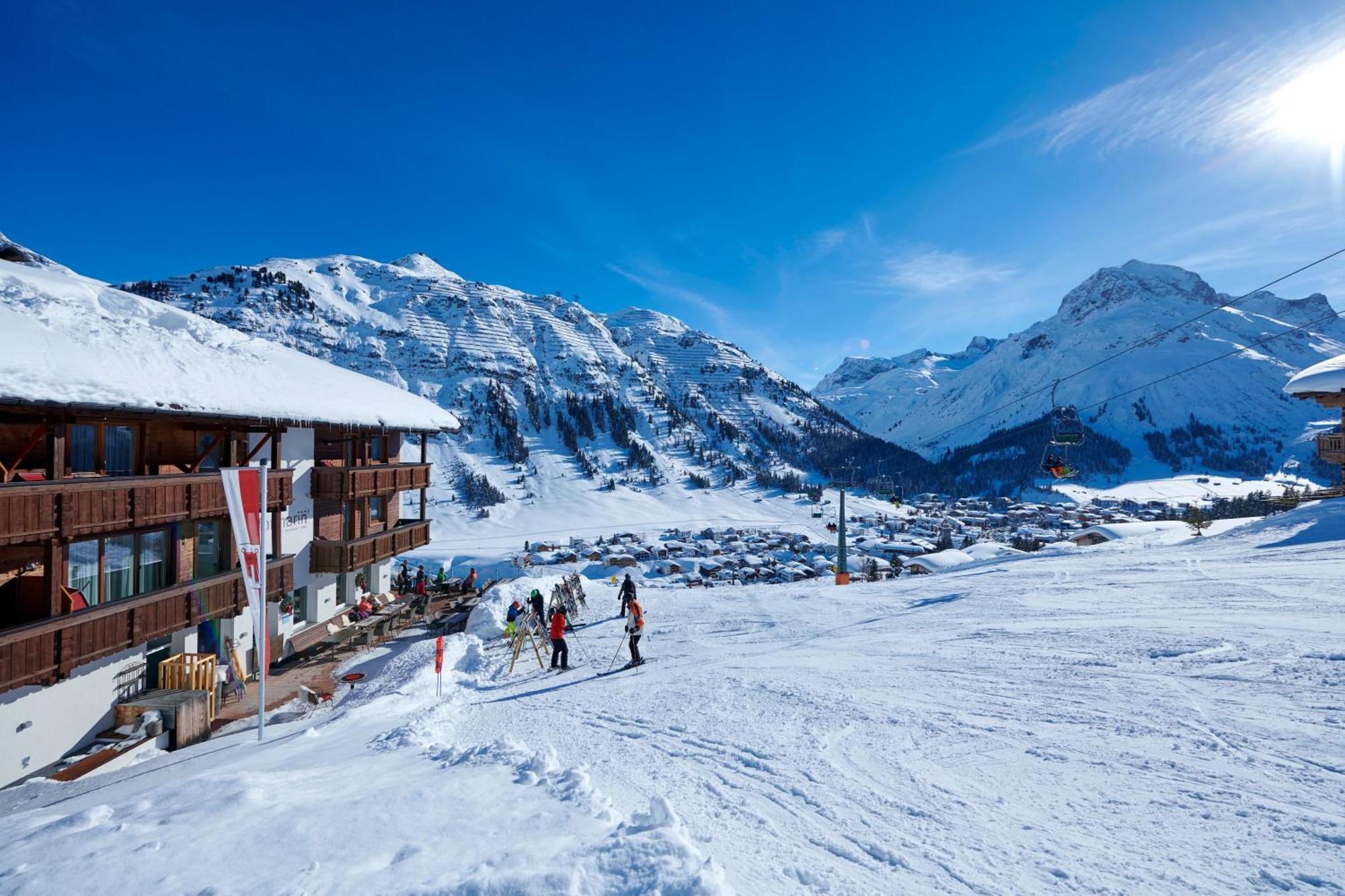 Hotel Restaurant Formarin Oberlech Exteriér fotografie
