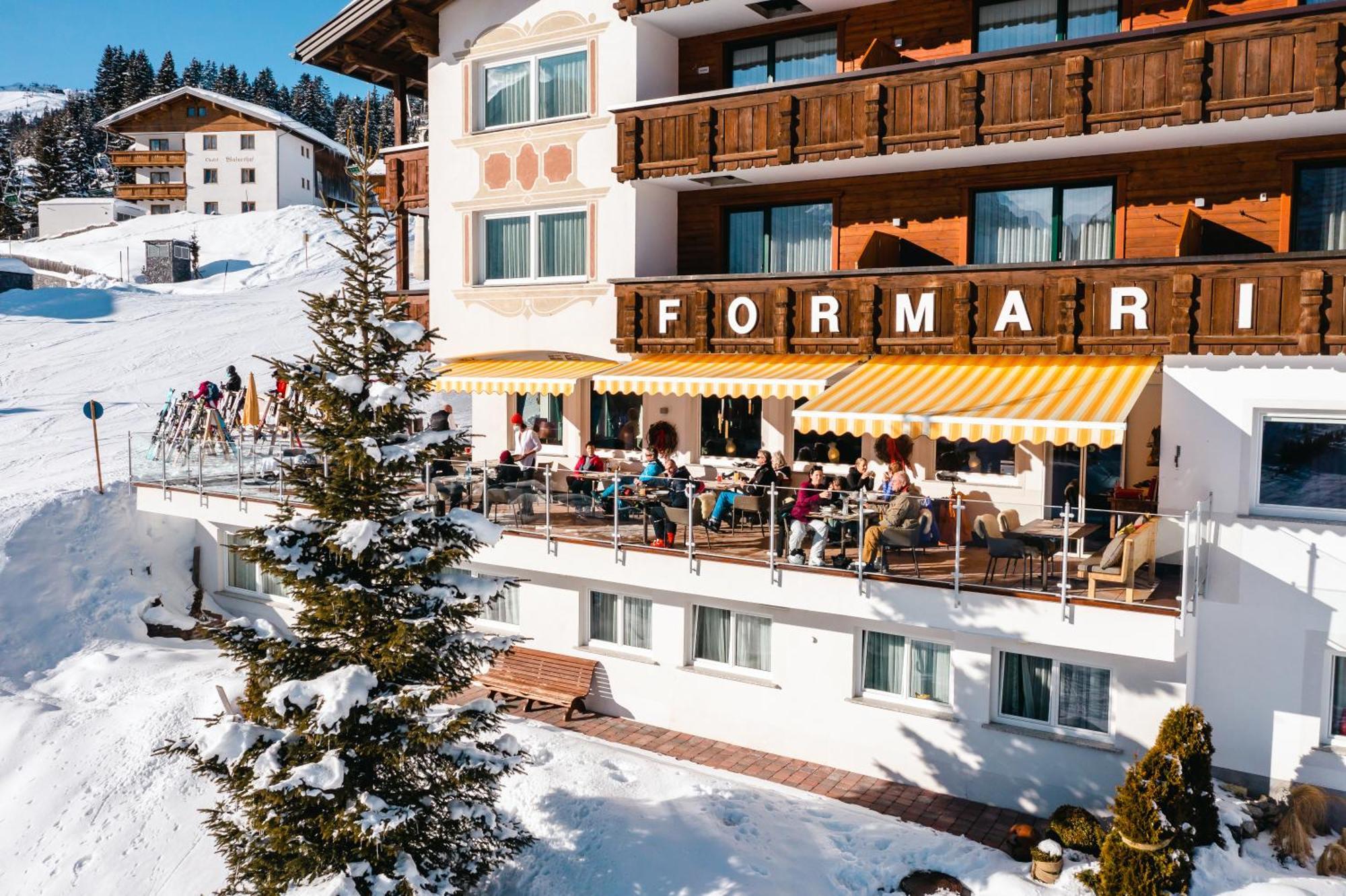 Hotel Restaurant Formarin Oberlech Exteriér fotografie
