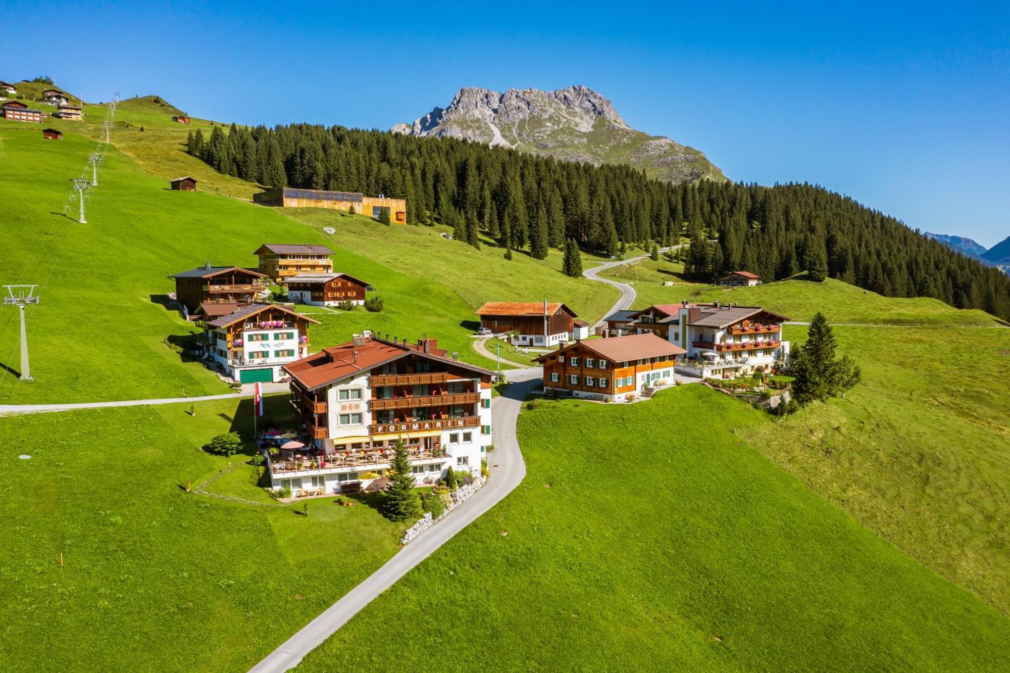 Hotel Restaurant Formarin Oberlech Exteriér fotografie